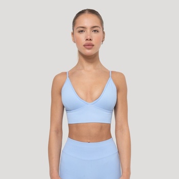 GymBeam Спортен сутиен Luma Baby Blue L