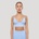 GymBeam Спортен сутиен Luma Baby Blue L