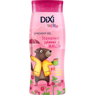 Dixi Svište sprchový gél Šťavnatosť jahôdok a malín 400 ml