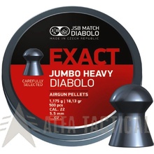 Diabolky JSB Exact Jumbo Heavy 5,52 mm 500 ks