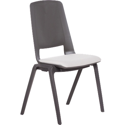 Bittel Посетителски стол limber - бял (3520793_1)