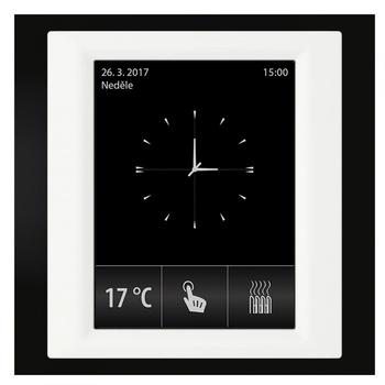 ELKO EP RF Touch-W Сензорно устройство за управление Черна(пластмаса) Бял Слонова кост (RFTW-ABL-BWH-CIV)