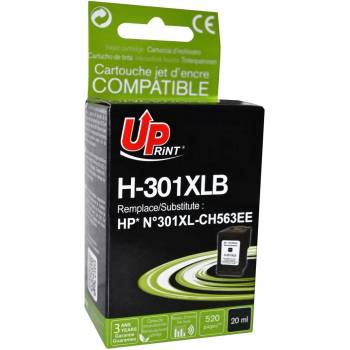 HP Мастилница uprint ch563ee hp 301xl, Черен (lf-ink-hp-ch563-up)