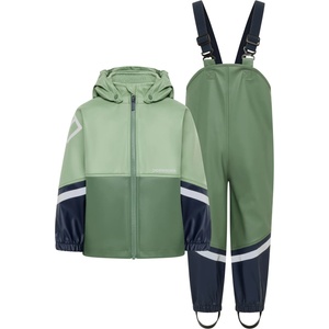 Didriksons Детска грейка Didriksons Kid's Waterman Set 12 Rain set - Sage Green - размер 110 (702-4951-0714)