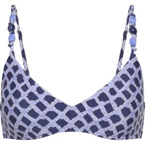 Seafolly Дамско бикини горнище Seafolly Marseille Bralette Bikini top - Blue Indigo - размер 32 (EU) (150-6630-0111)