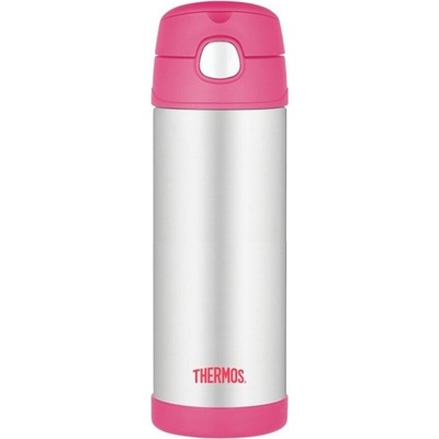 Thermos FUNtainer metalická růžová 470 ml
