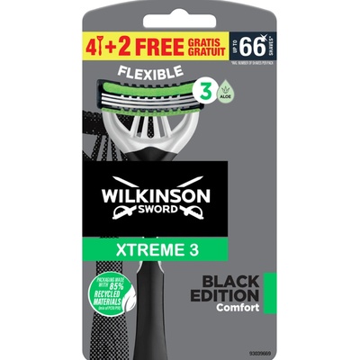 Wilkinson Sword Xtreme 3 Black Edition 6 Ks