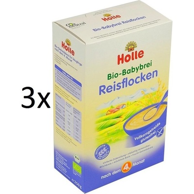 Holle Bio Nemléčná kaše Rýžová 3 x 250 g