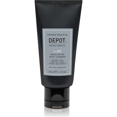 Depot No. 802 Exfoliating Skin Cleanser ексфолиращ почистващ гел за мъже 50ml
