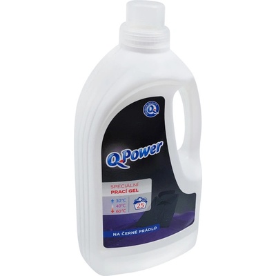 Q-Power Speciální prací gel na černé prádlo 25 PD