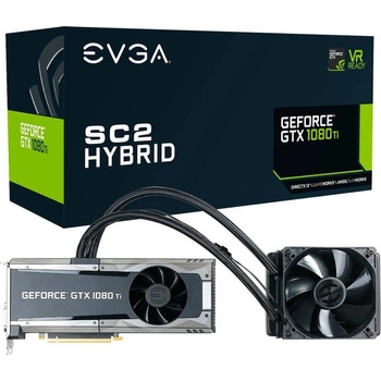EVGA GeForce GTX 1080 Ti SC2 HYBRID 11GB DDR5X 11G-P4-6598-KR