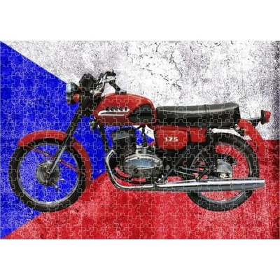 Moon River s motorkou ČZ 175 300 dílků