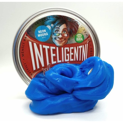Intelingentná plastelína Neon modrá