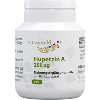 Image 1 of vitaworld Huperzin A 200 mcg [60 капсули]
