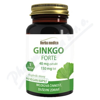 Herba medica Ginkgo Forte 80 vegan kapslí