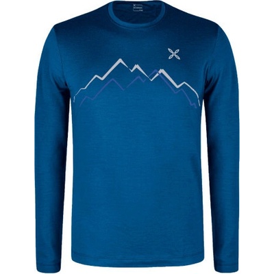 Montura MERINO SKYLINE MAGLIA modrá