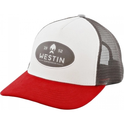 Westin State Cap Silver Grey Red