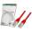 ASSMANN DIGITUS DK-1511-010-R : : U-UTP, Cat. 5e, 1.0 м, AWG26-7, червен