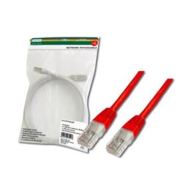 ASSMANN DIGITUS DK-1511-010-R : : U-UTP, Cat. 5e, 1.0 м, AWG26-7, червен