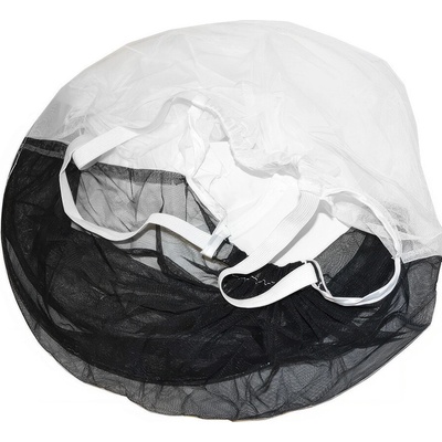 Mellarius Včelařský klobouk č/b síťka s přetažením přes ruce – Zboží Mobilmania