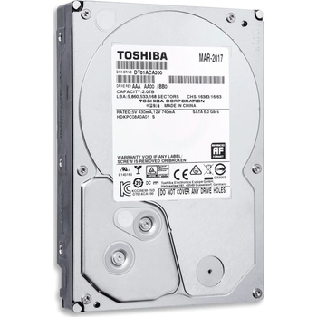 Toshiba 2TB, DT01ACA200
