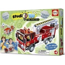 Educa Studio 3D model Hasičské vozidlo