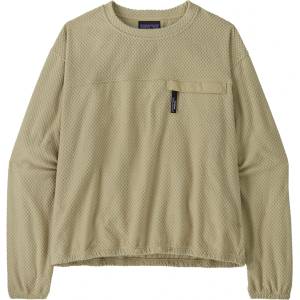 Patagonia Дамски поларен пуловер Patagonia Women's Textured Fleece Crewneck Fleece jumper - Weathered Stone - размер XS (105-7275-0311)
