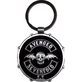Avenged Sevenfold Deathbat Crest Drum Ключодържател (ASKEY03)