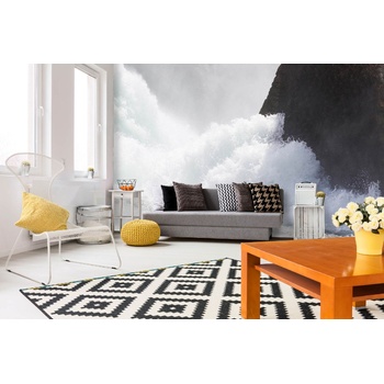 DIMEX ART s. r. o Самозалепваща се флизелинова фототапета рейнският водопад 375 x 250 см