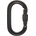Black Diamond Карабинер с щифт Black diamond Oval Keylock Screwgate Carabiner Screwgate carabiner - Black - размер One Size (321-0312-0111)