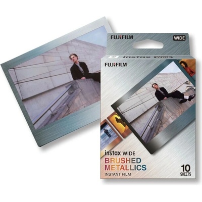 FujiFilm Instax Wide film Brushed Metal 10ks