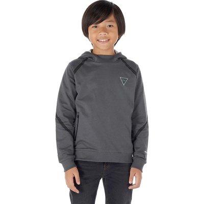 GUESS Суичър без цип в сиво за момче с черни ивици Guess