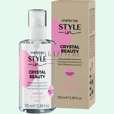 Inebrya Професионален флуид(кристали) за блясък на косата 100 мл. Ice Cream Style-In Crystal Beauty (0287478)