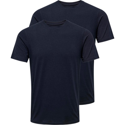 Only & Sons Тениска 'THEO' синьо, размер XL
