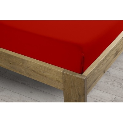 Sintex Prostěradlo Sintex LUX s Lycrou červené v.30 200x220