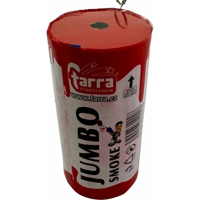 dýmovnice Jumbo červená 1 ks