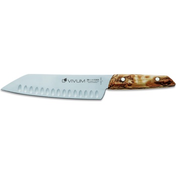 Friedr. Dick Нож Santoku VIVUM, 18 см, стомана, кафяв, F. DICK (FDCK83642182KH)