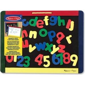 Melissa & Doug ДЕТСКА МАГНИТНА ДЪСКА ЗА РИСУВАНЕ - 2 В 1 (10145)
