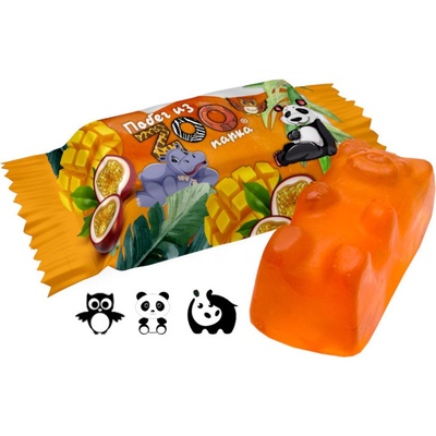 Sweet Life želé cukroví Útěk ze ZOO mango-maracuja 250 g