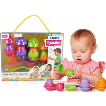 TOOMIES Barevná vajíčka se lžičkami