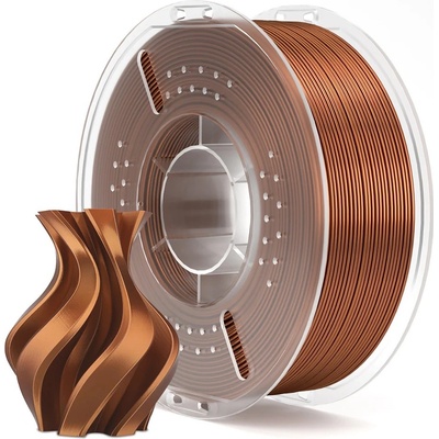 Elegoo PLA филамент Elegoo PLA Silk, 1.75 mm, 1.0 kg, Silk Copper