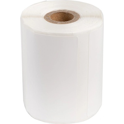 PONY 40x30мм, 230 бр, за M110 и M120, оригинални самозалепващи етикети, бели (WP4030-230)