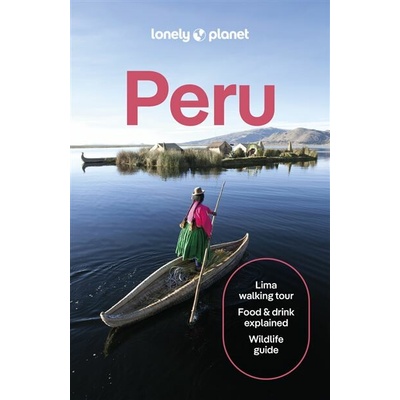 průvodce Peru 12. edice anglicky Lonely Planet
