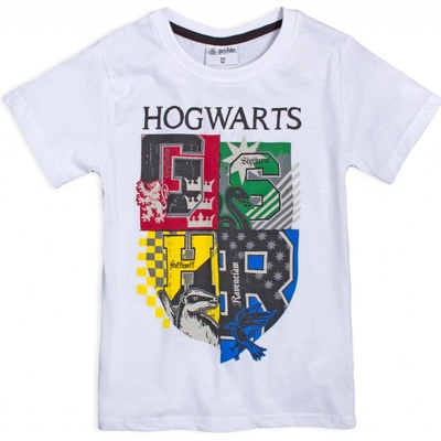 Chlapecké tričko HARRY POTTER BRADAVICE bílá