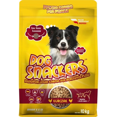 Biofeed Dog Snackers M/L Kuracie mäso 10 kg