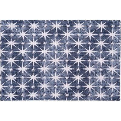 SCANquilt Prestieranie motiv hviezdy modrá biela 32x48cm
