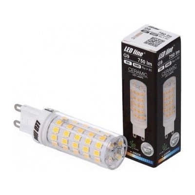 LED line LED žárovka G9 8W, 750lm, 220-240V [247910] Neutrální bílá 4000K
