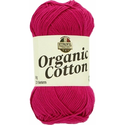 Etrofil Organic Cotton 73438 fuchsiovo ružová