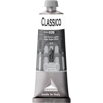 Maimeri Classico Маслена боя Super Rapid White 60 ml 1 бр (M0306026)