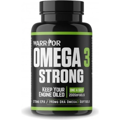 Warrior Omega 3 Strong 330/220 kapsle 200 kapslí